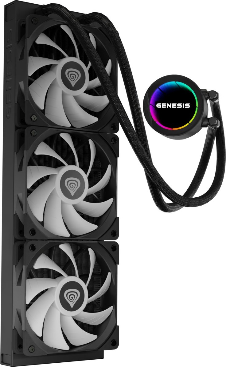 Vodní chlazení Genesis HYDRIA 360, ARGB, černé