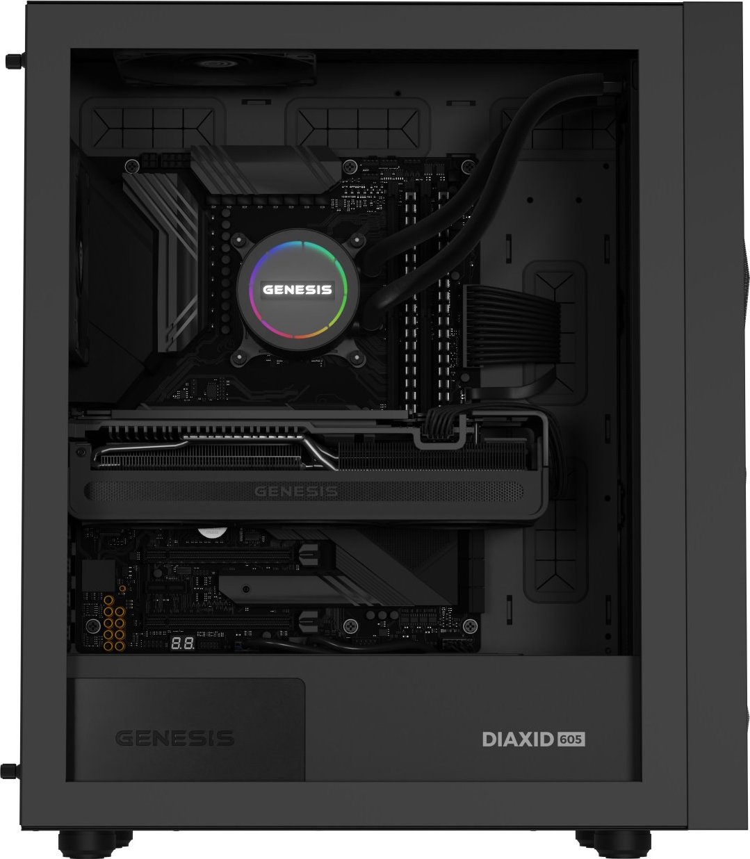 Vodní chlazení Genesis HYDRIA 360, černé