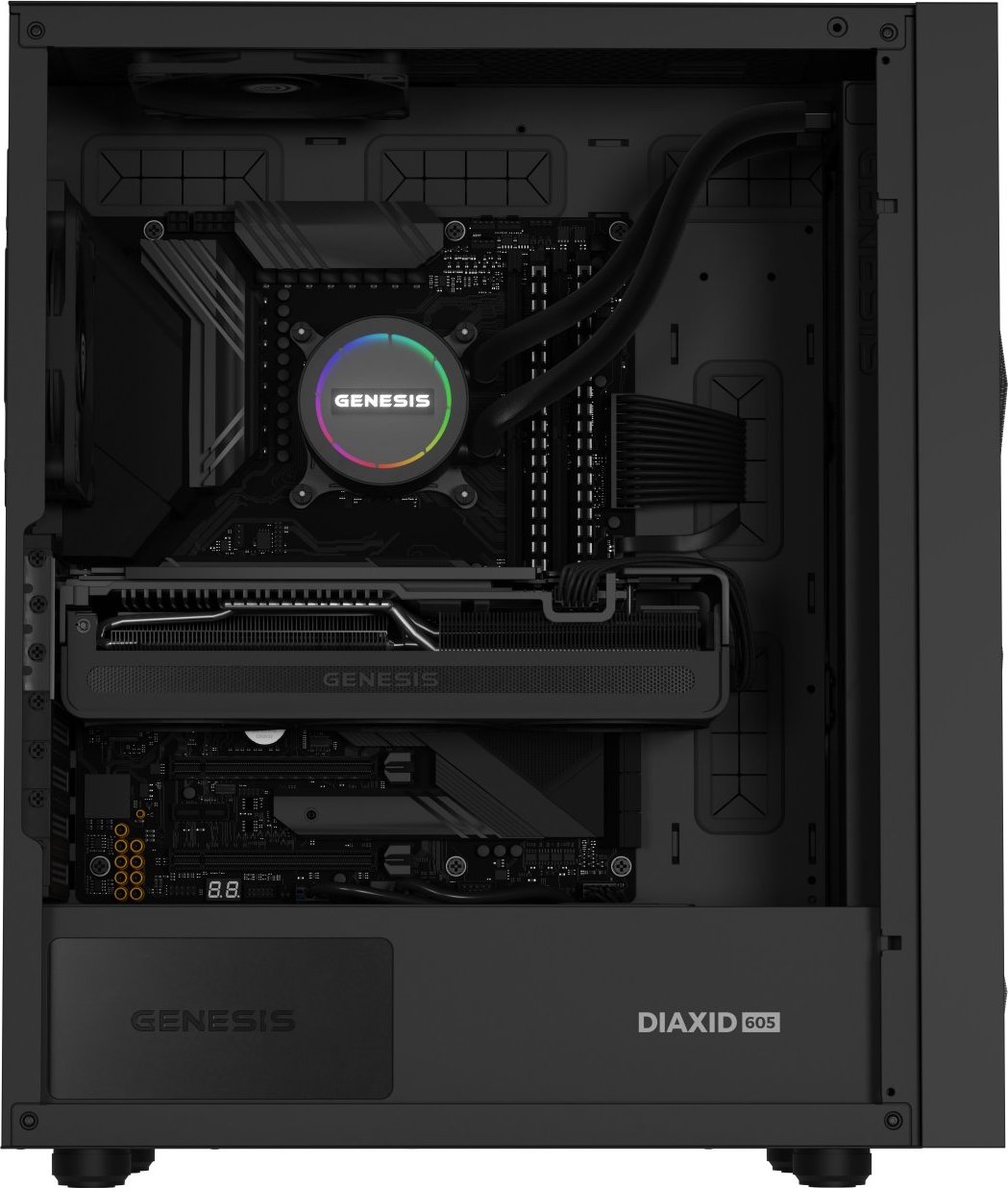 Vodní chlazení Genesis HYDRIA 360, černé