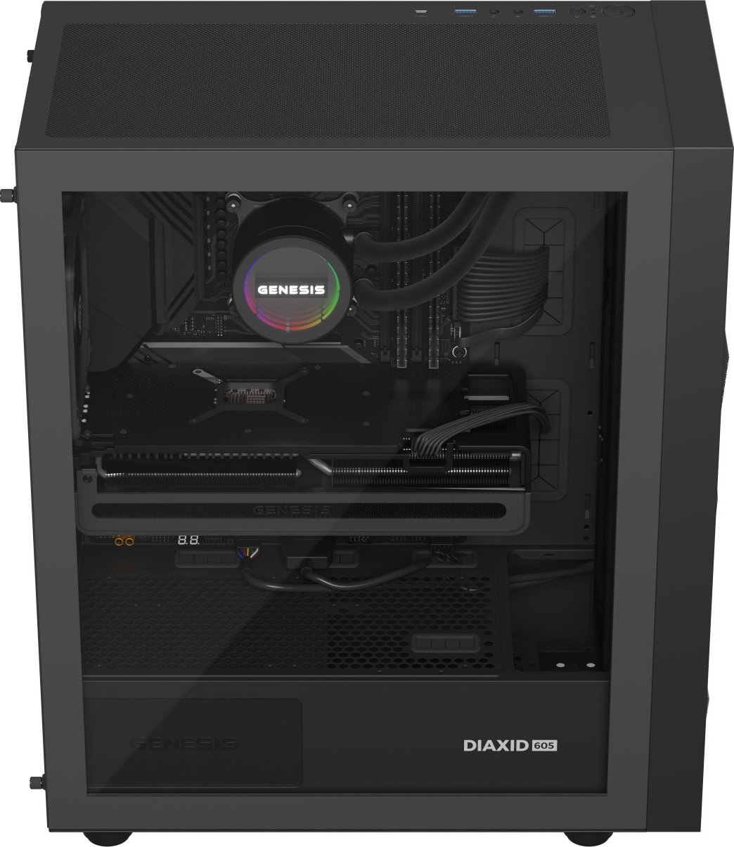 Vodní chlazení Genesis HYDRIA 360, černé
