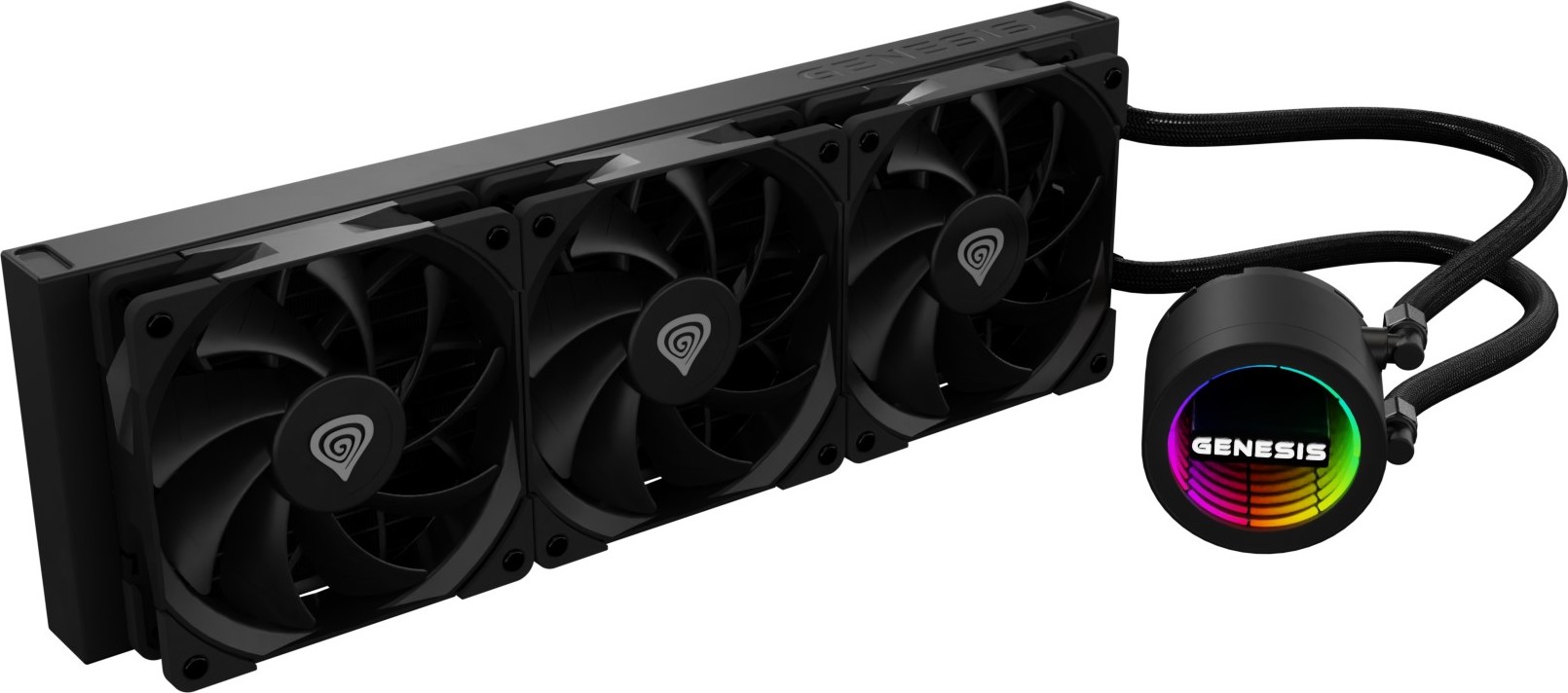 Vodní chlazení Genesis HYDRIA 360, černé