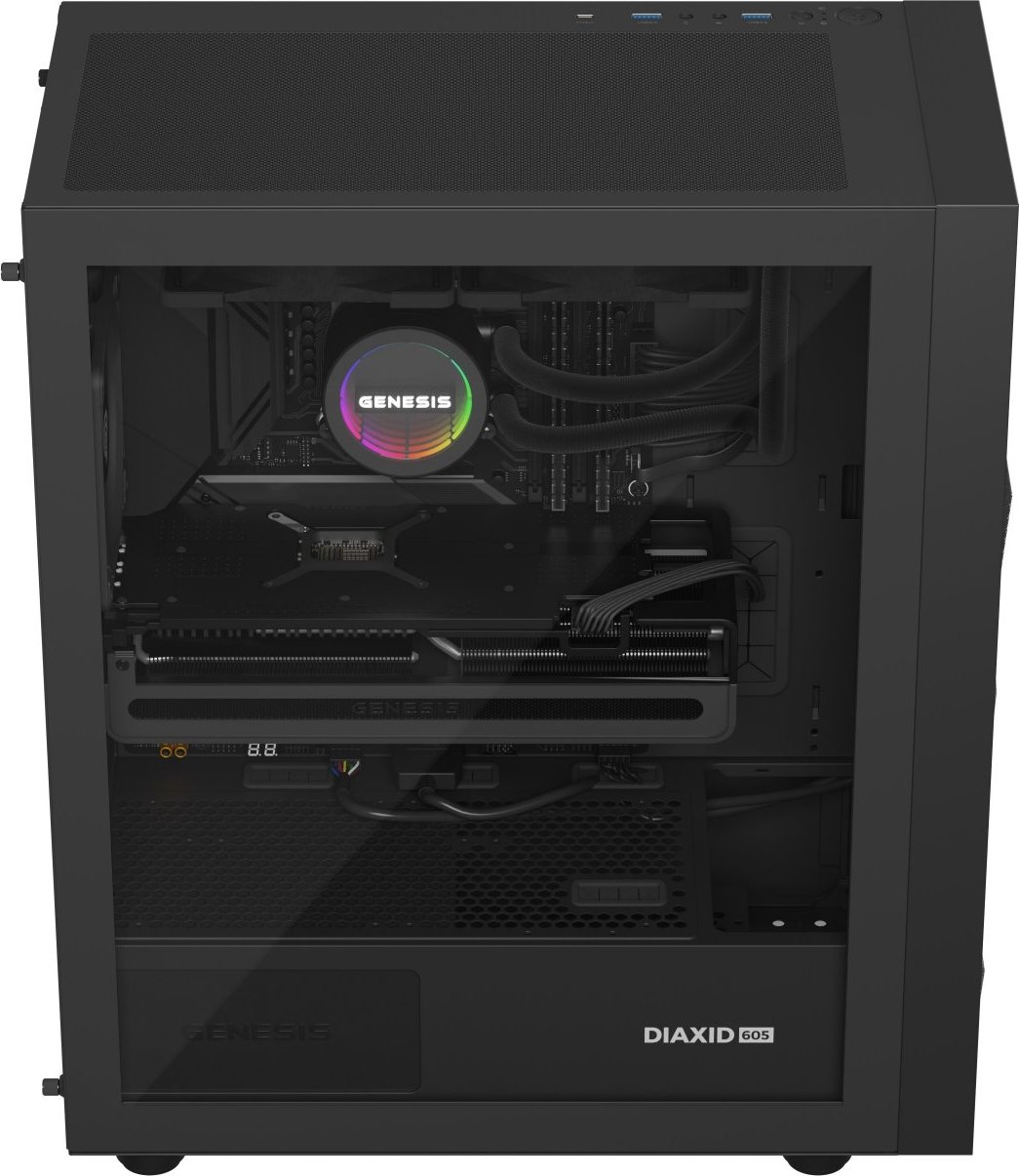Vodní chlazení Genesis HYDRIA 240, černé