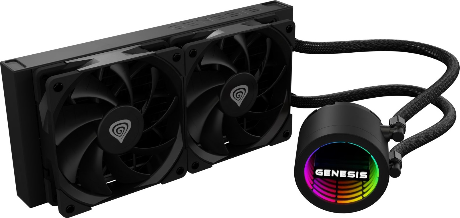 Vodní chlazení Genesis HYDRIA 240, černé