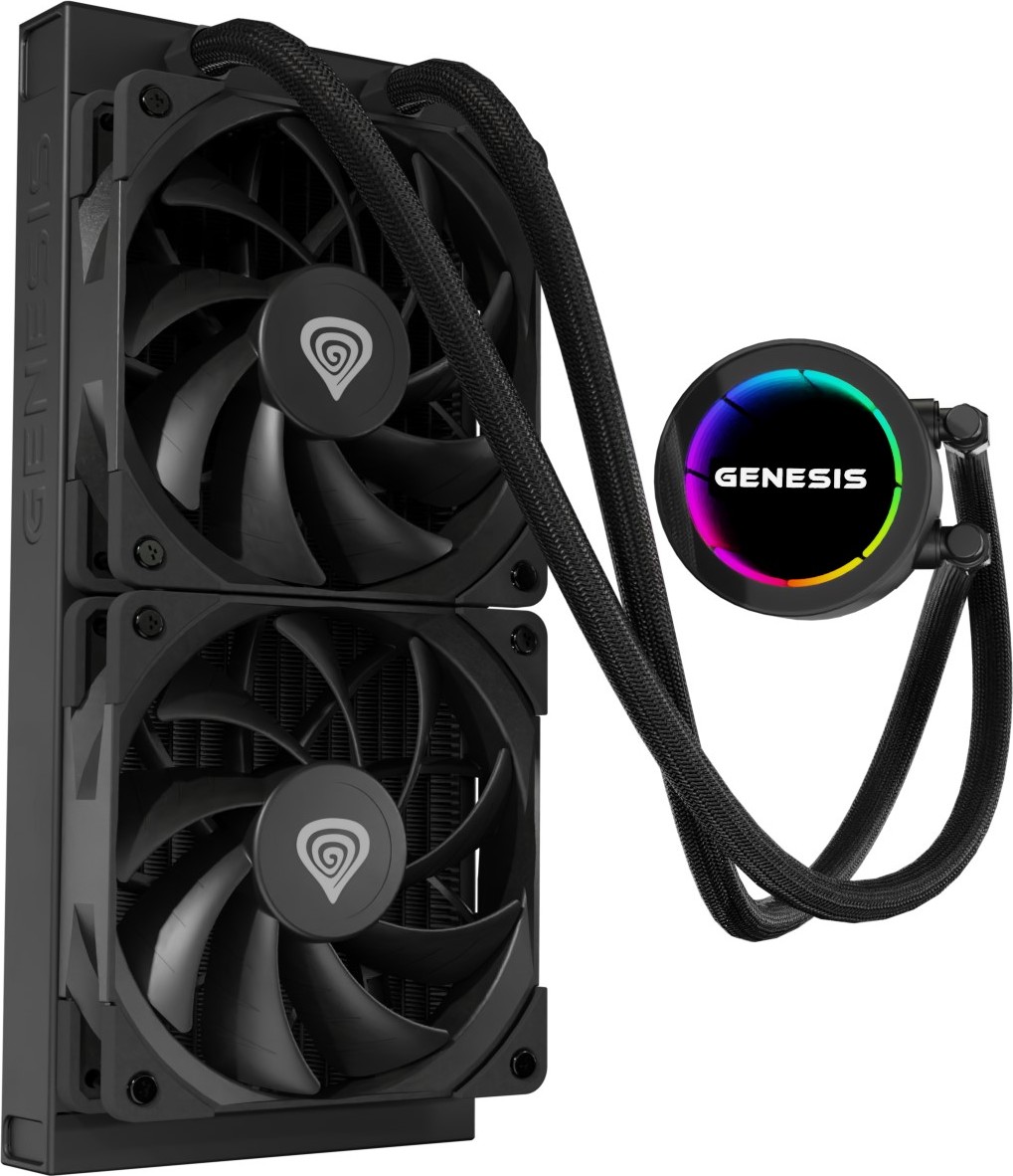 Vodní chlazení Genesis HYDRIA 240, černé