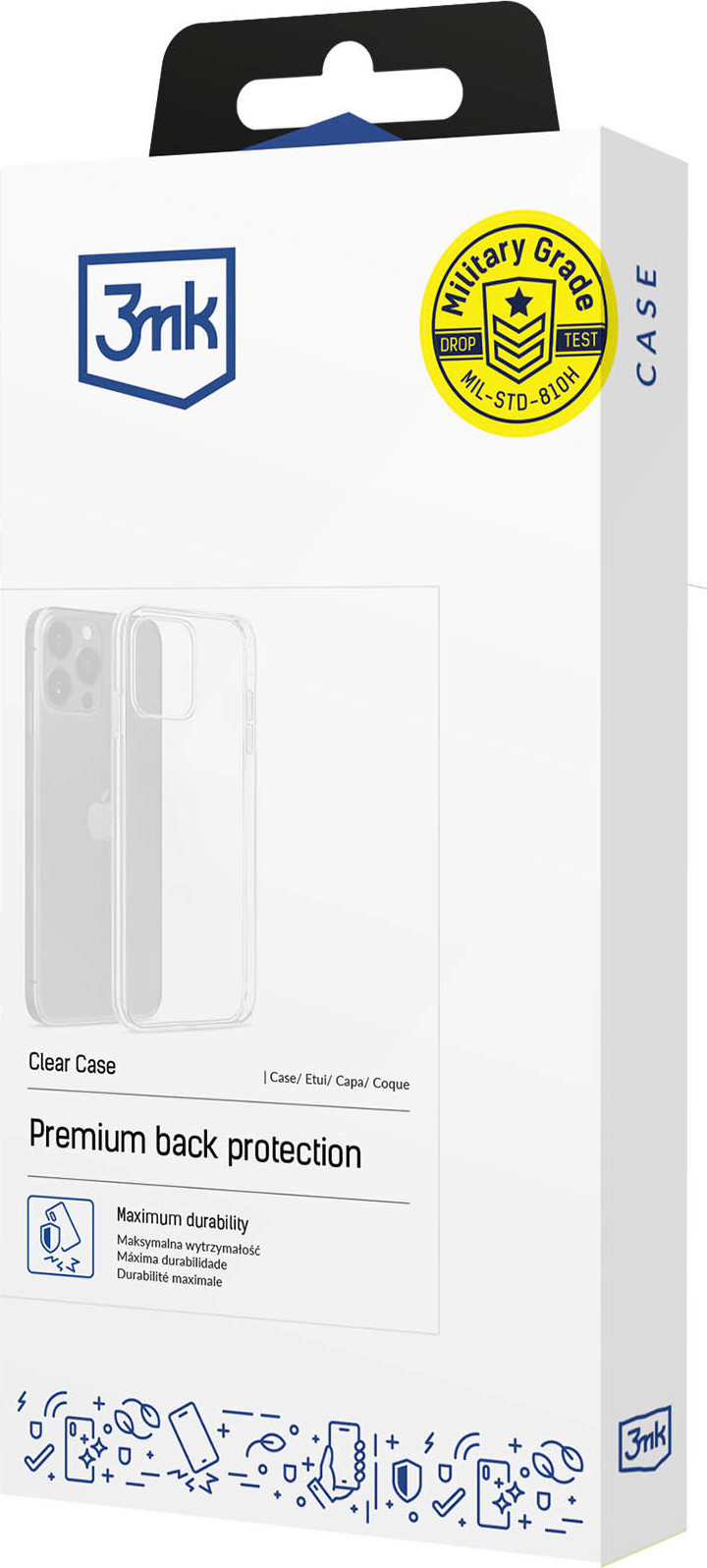 3mk ochranný kryt Clear Case pro Motorola Moto Edge 60/60 Fusion