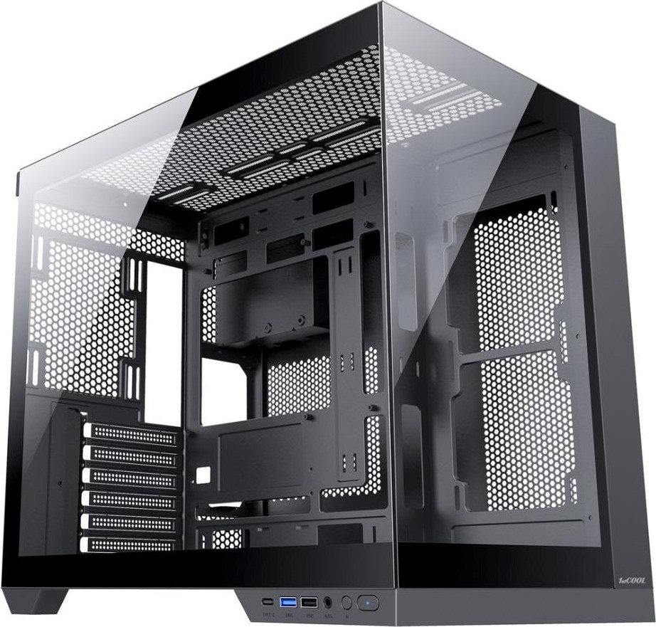 1stCOOL skříň DREAMER, Mid Tower, AU, USB 3.0, USB-C, černá