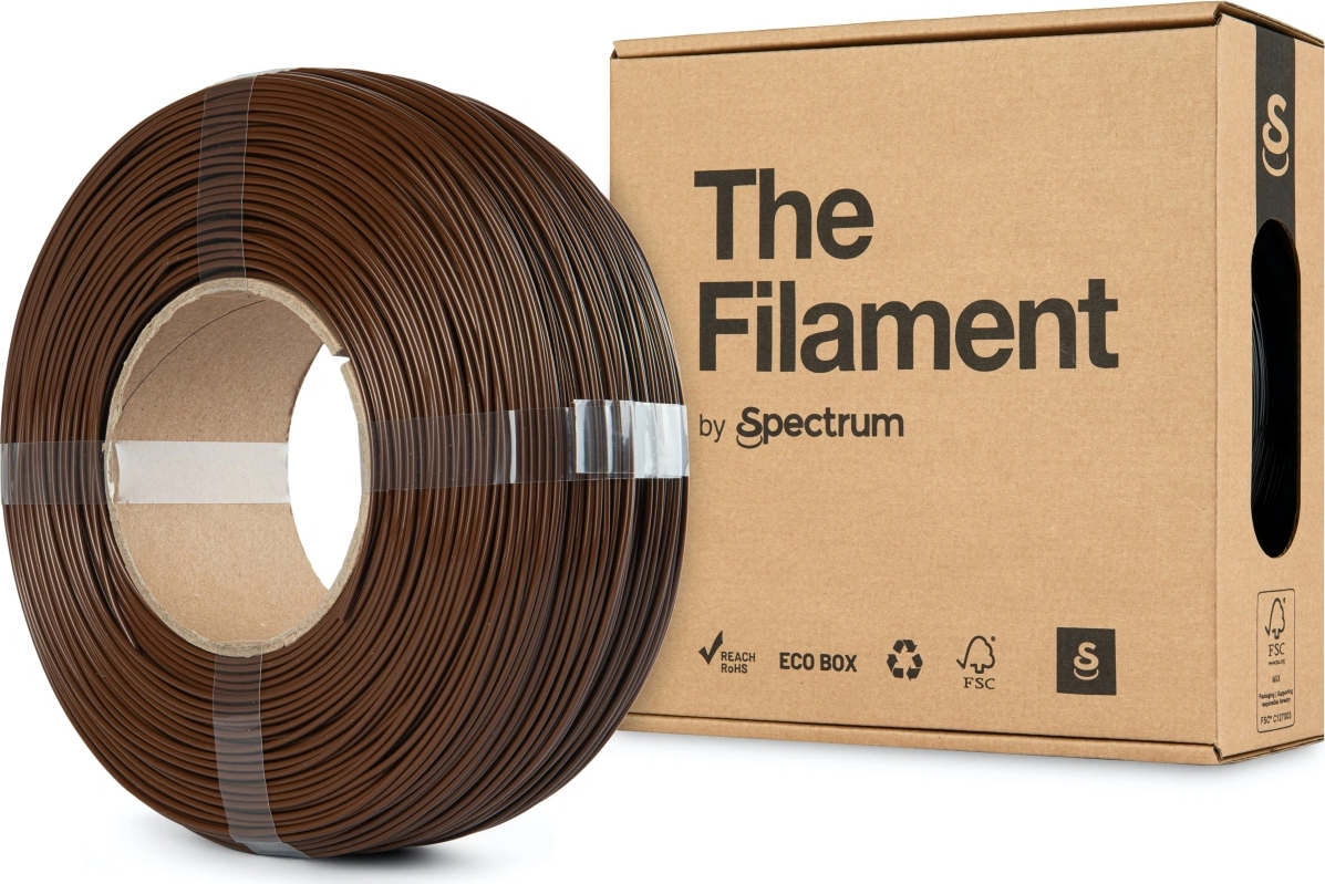 Spectrum The Filament ReFill PLA 1.75mm Bison Brown 1kg