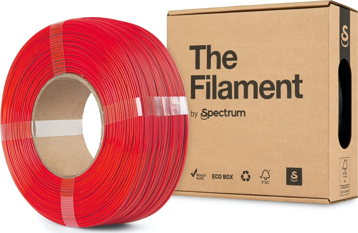 Spectrum The Filament ReFill PLA 1.75mm Technical Red 1kg