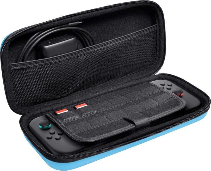 TRUST Pouzdro pro Nintendo Switch GXT1251B HARDCASE SWITCH 2, modrá