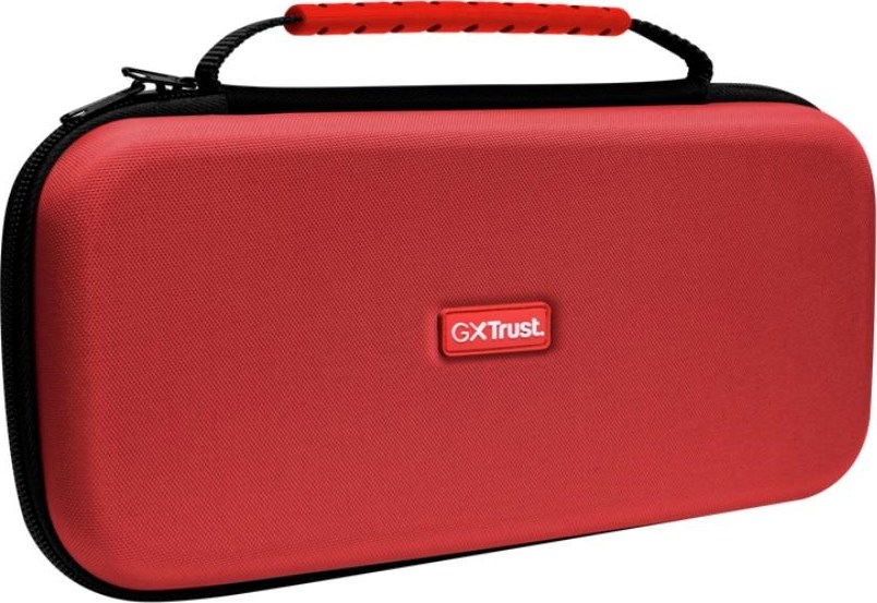 TRUST Pouzdro pro Nintendo Switch GXT1251RB HARDCASE SWITCH 2, červeno-modrá