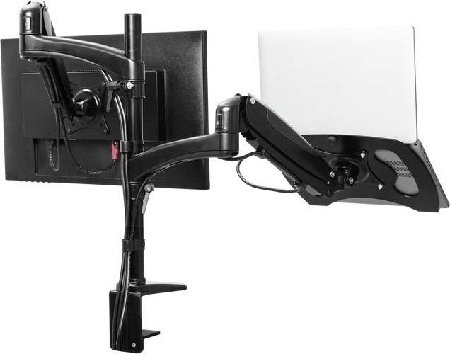 TRUST Držák na monitor a notebook Mara, Monitor až 32", Notebook až 17", černá
