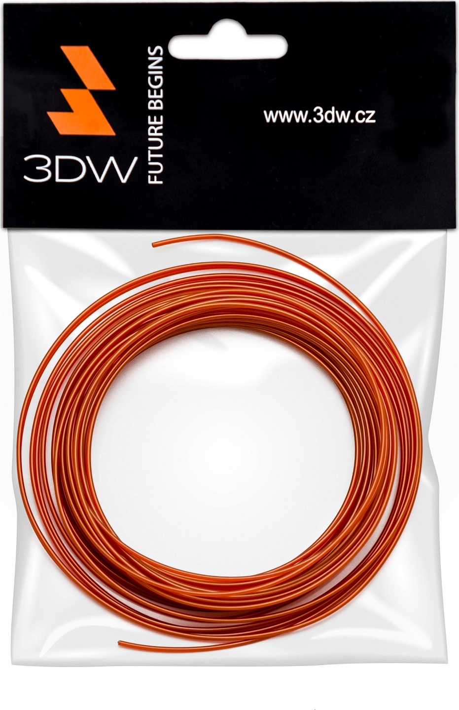 ARMOR 3DW - ABS filament 1,75mm měděná,10m, tisk 200-230°C
