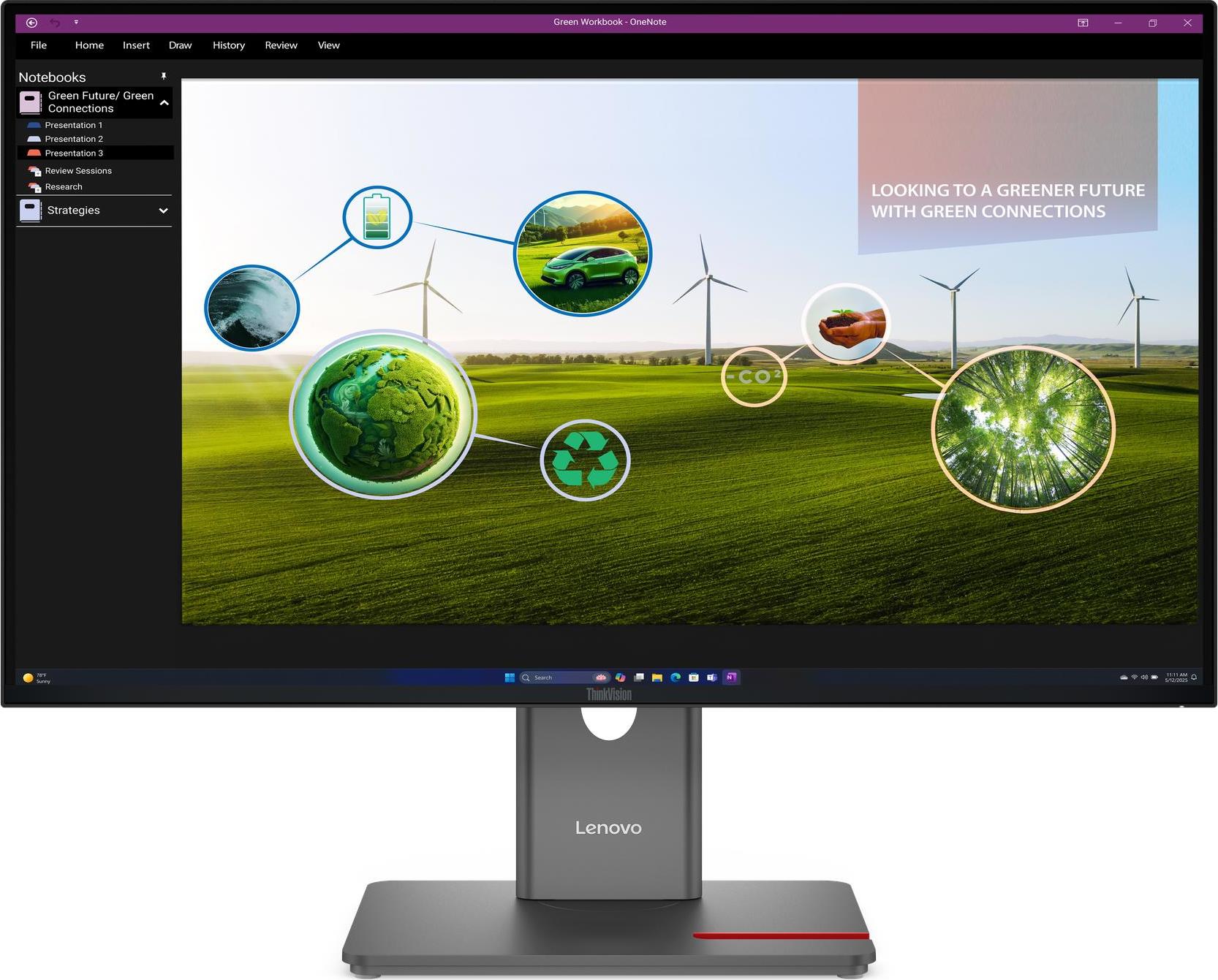 LENOVO LCD P27Q-40 - 27",IPS,matný,16:9,2560x1440,178/178,4ms,350cd/m2,1500:1,HDMI,DP,USB-C,USB Hub,VESA,Pivot