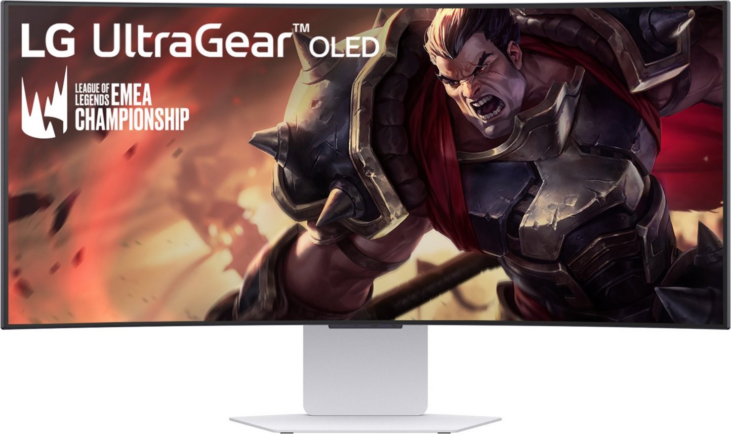 LG MT OLED 34" 34GX90SA-W OLED panel, Smart, 3440x1440, 240Hz, 2xHDMI, DP, USB 3.0, nast výška, G-sync