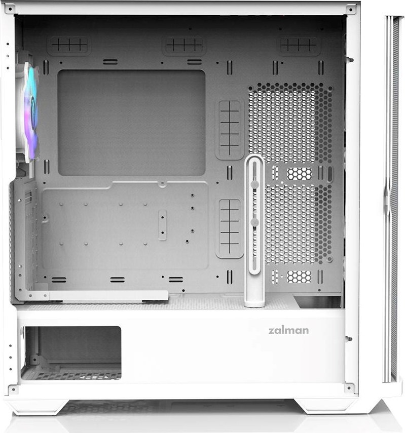 ZALMAN case Z10 DUO White, Mid Tower, ATX, 2xUSB 3.0, 1xUSB-C, 4x ARGB Fan, bílá