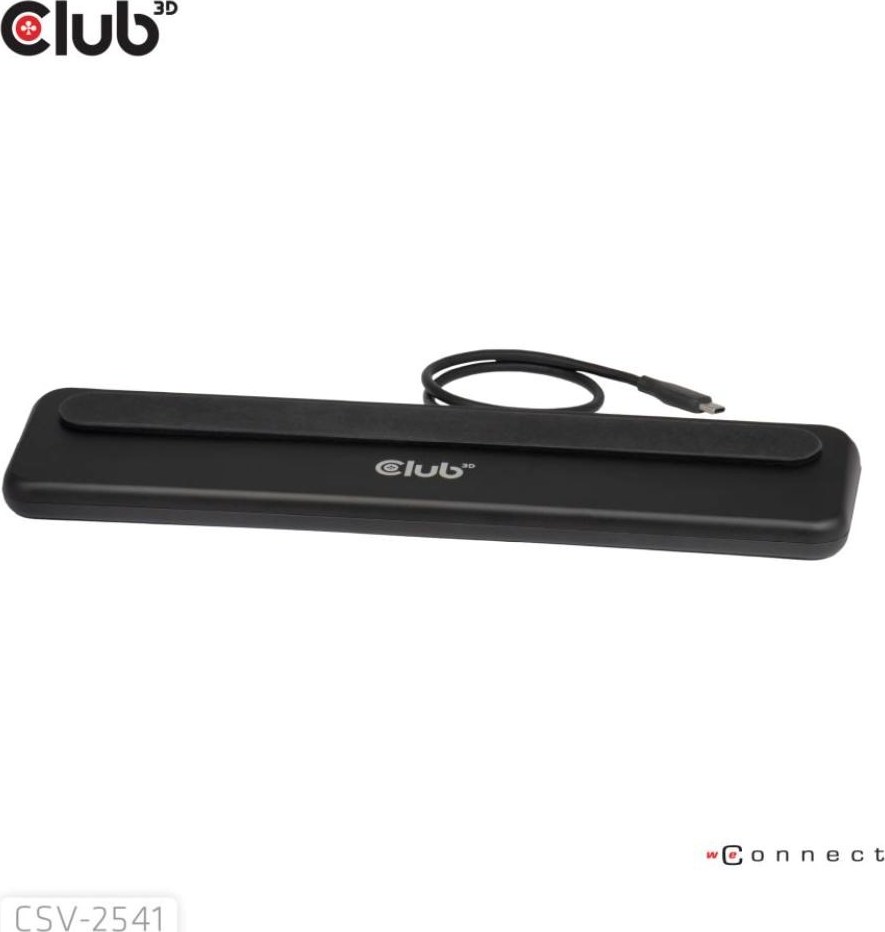 Club 3D Club3D Dokovací stanice USB-C 12v1, 2xHDMI, 1xDP, 2xUSB-C, 3xUSB, 1xRJ45, 1x3.5mm, černá