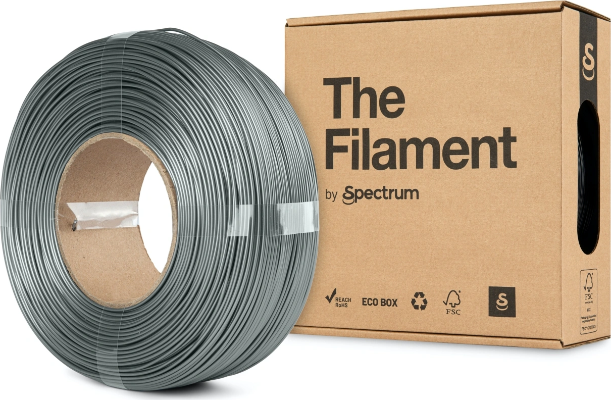 Spectrum The Filament ReFill PETG 1.75mm Silver Aluminium 1kg