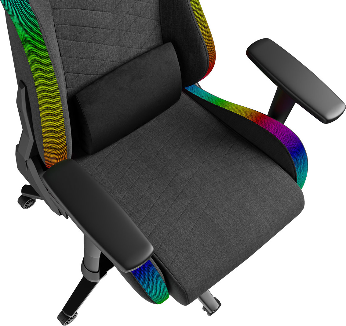 Herní křeslo Genesis TRIT 660, RGB, Šedé