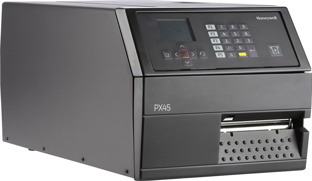 Honeywell PX45 - TT, 300 DPI, Eth, rewinder + lts
