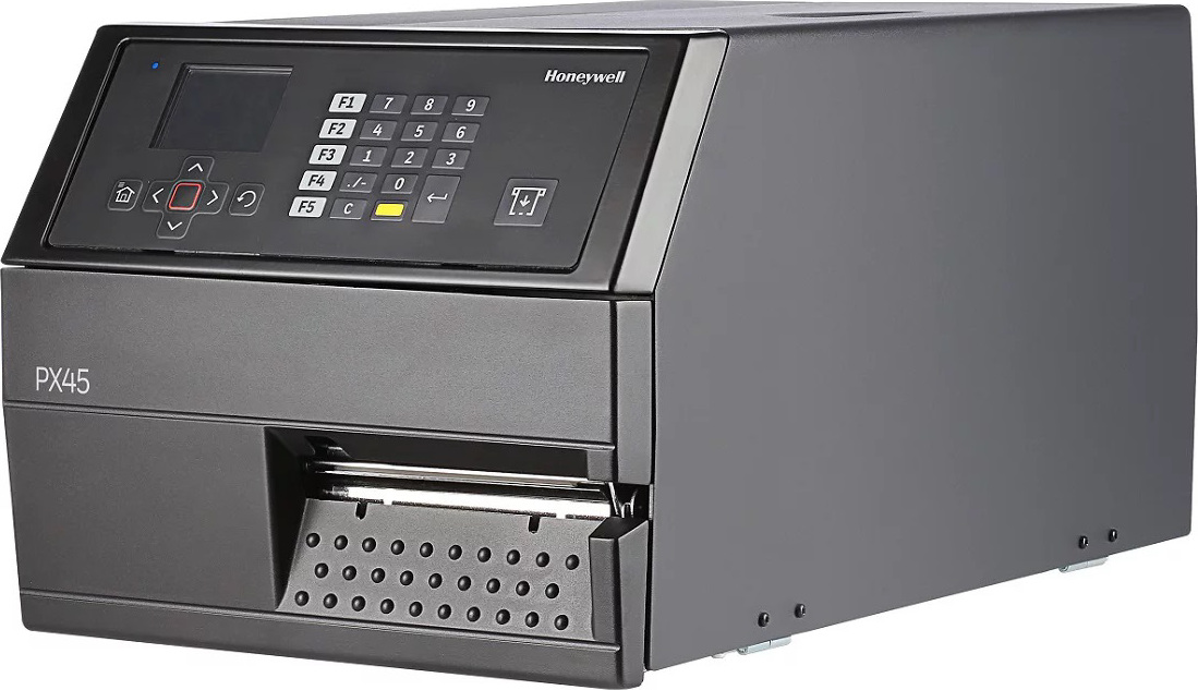 Honeywell PX45 - TT, 300 DPI, Eth, rewinder + lts