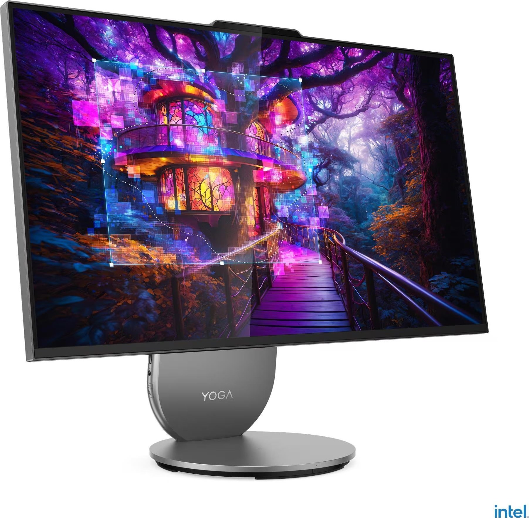 LENOVO PC Yoga AIO 27IAH10 - Intel® Core™ Ultra 5 125H, 27" QHD, 16GB, 1TSSD, Int. Intel Arc,W11H, 3Y Premium