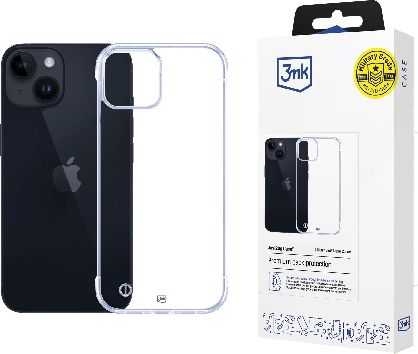 3mk ochranný kryt Just20g Clear Case pro Samsung Galaxy S25 Edge