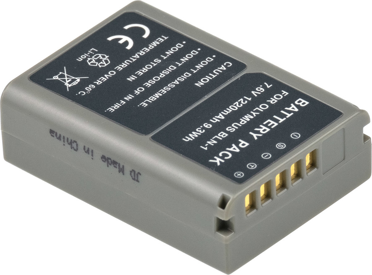 Baterie T6 Power Olympus PS-BLN1, BLN-1, 1220mAh, 9,3Wh