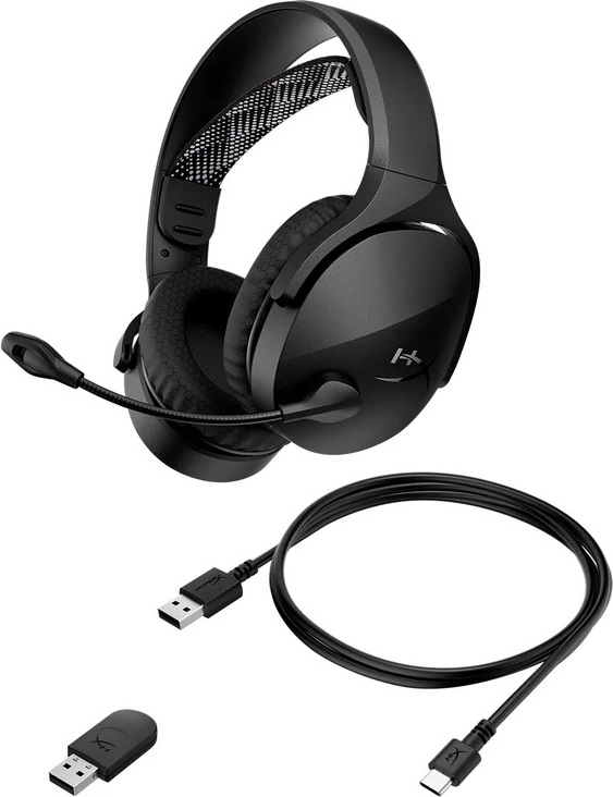 HP Inc. HyperX Cloud Jet Dual Wireless Gaming Headset, černá