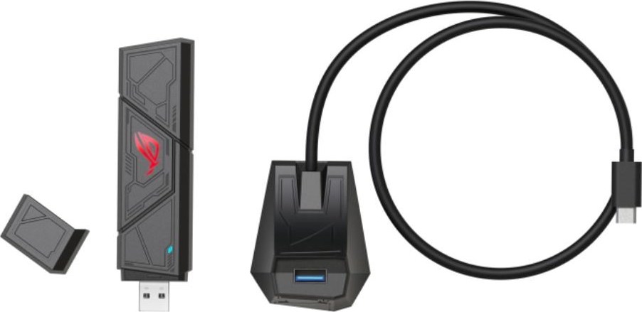 ASUS ROG USB-BE92 BE6500 USB WiFi 7 Adapter