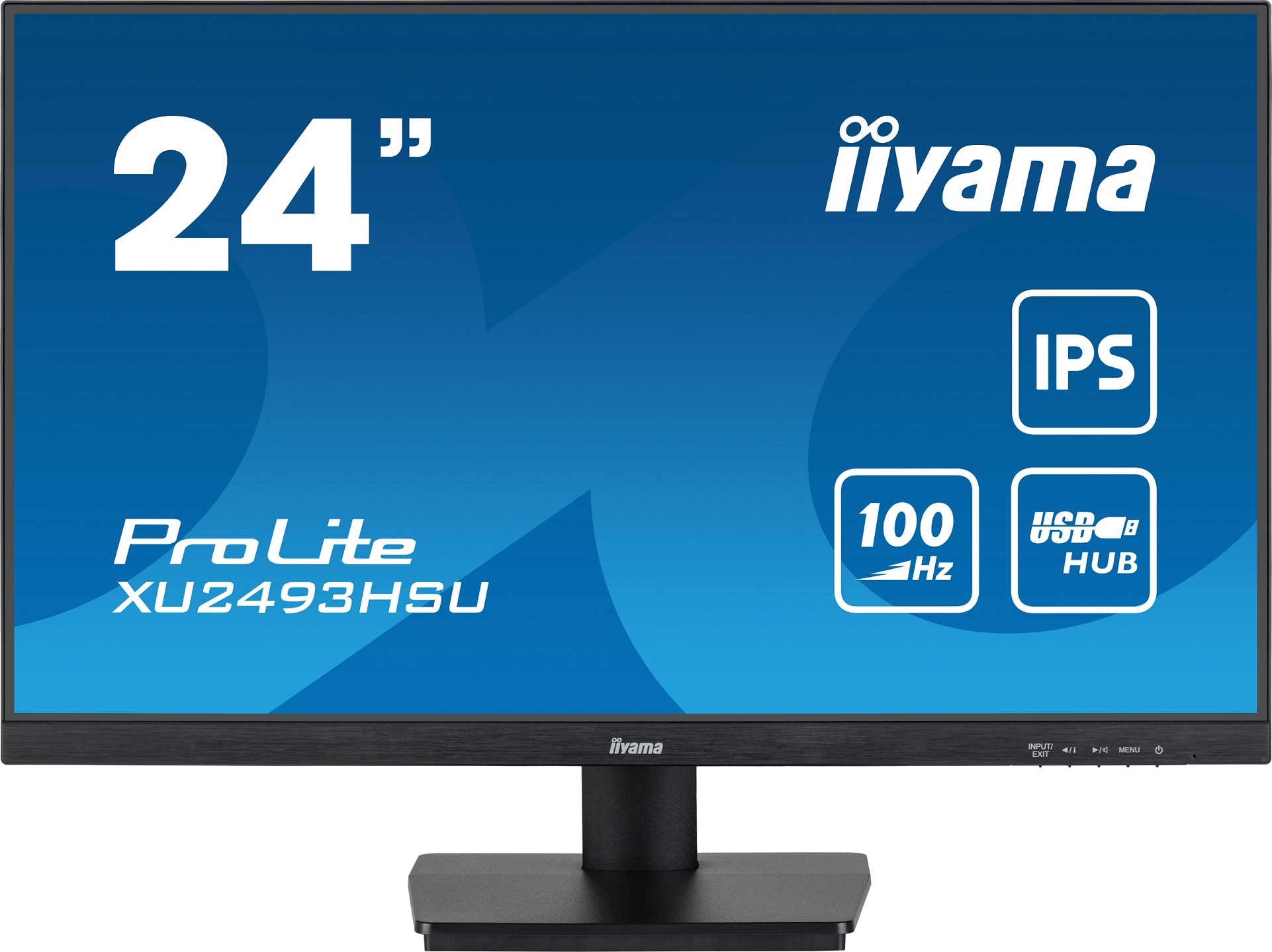 iiyama ProLite/XU2493HSU-B7/23,8"/IPS/FHD/100Hz/1ms/Black/3R