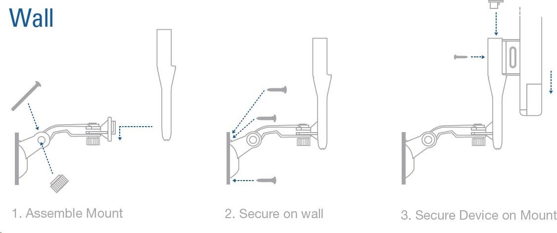 Ubiquiti UBNT NanoStatio Mount NS-WM [držiak pre všetky typy nanostaníc na okno/stenu]
