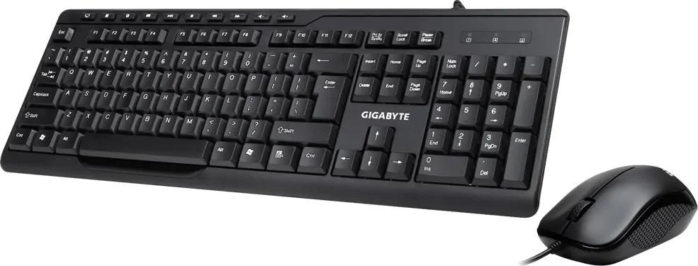 GIGABYTE Set klávesnice + myš GK-KM6300, Drátová USB, EN