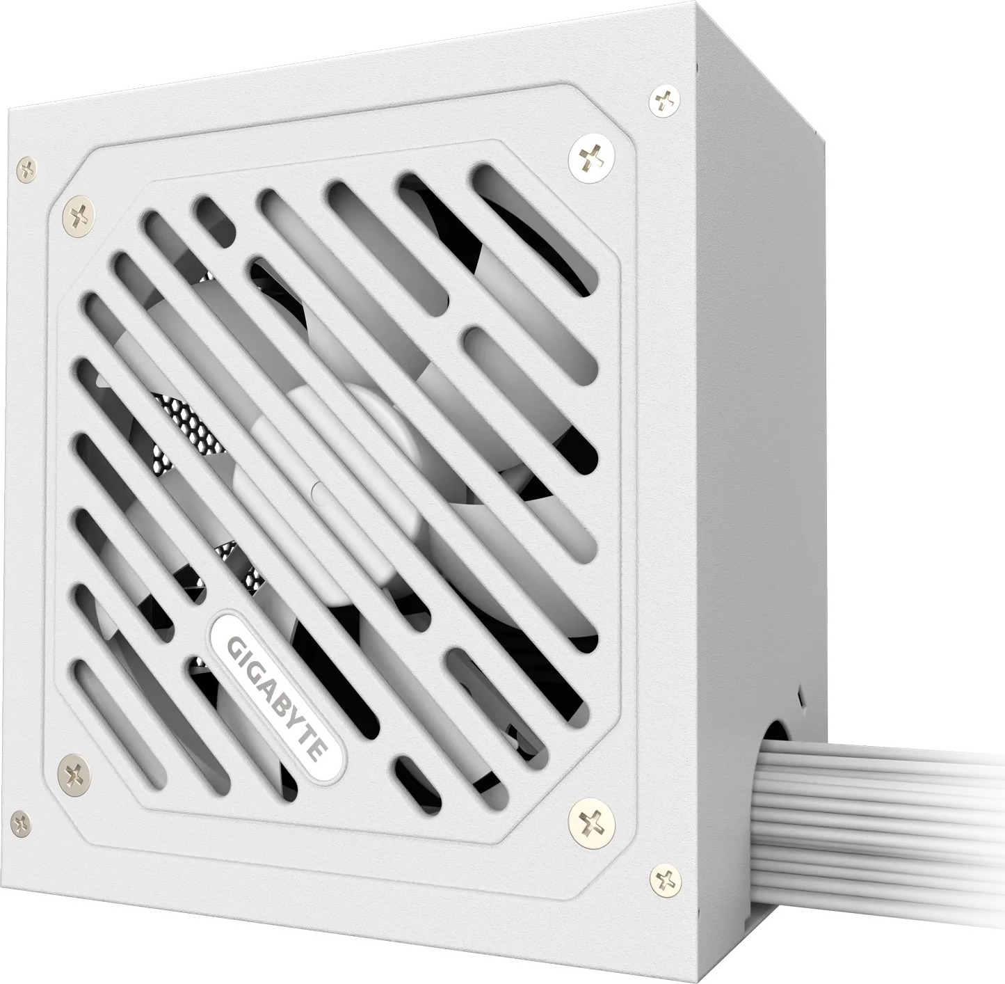 GIGABYTE zdroj P550SS ICE, 550W, 80+ Silver, 120mm, ATX 3.0, bílá