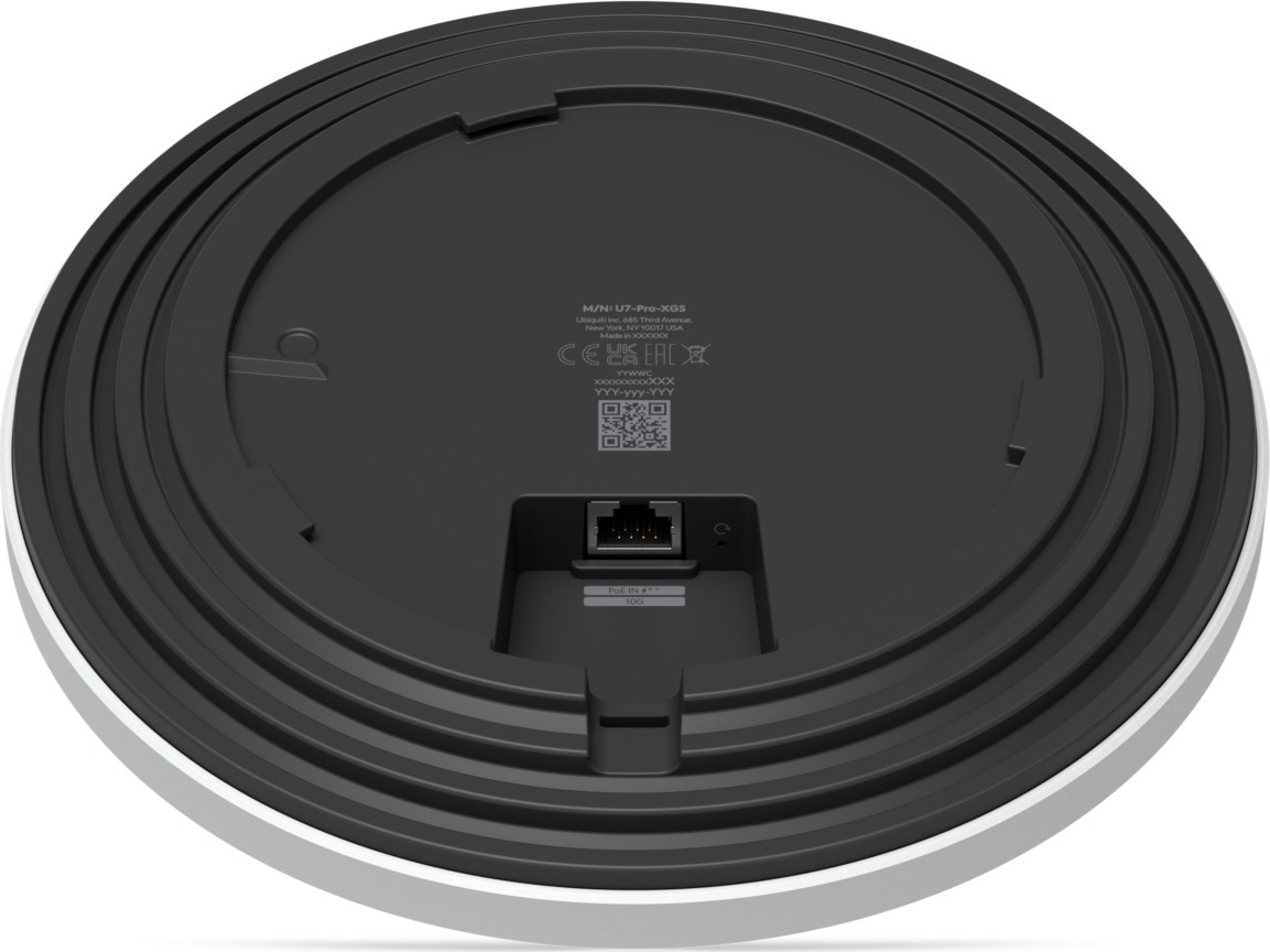 Ubiquiti UBNT UniFi U7-Pro-XGS, bez PoE adaptéru, bílá