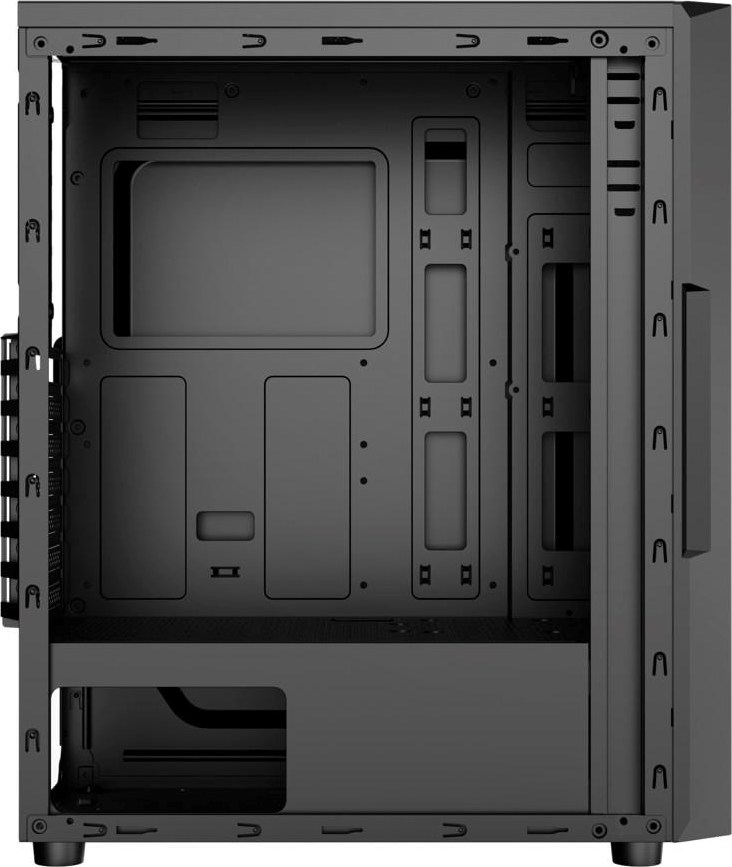 1stCOOL skříň MONSTER EVO, Mid Tower, AU, USB 3.0, 2x 120mm, černá