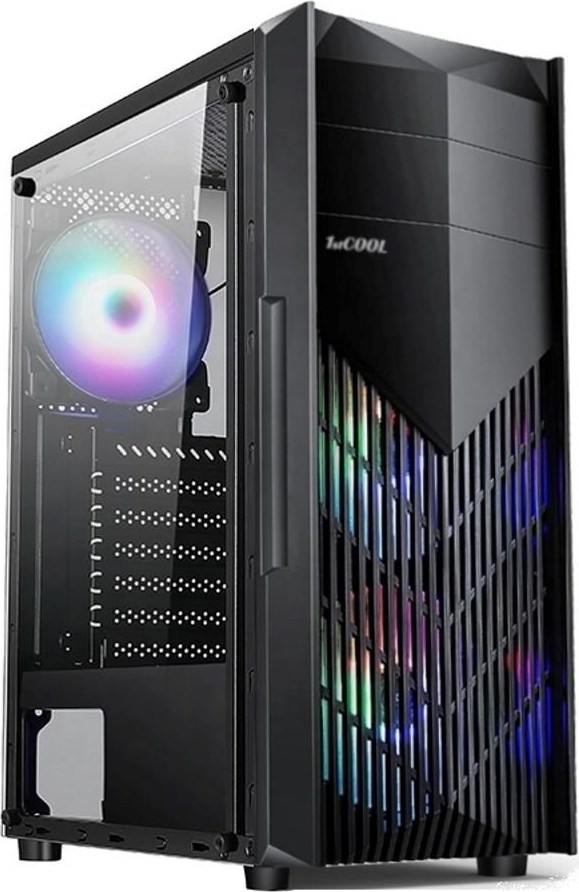 1stCOOL skříň MONSTER EVO, Mid Tower, AU, USB 3.0, 2x 120mm, černá