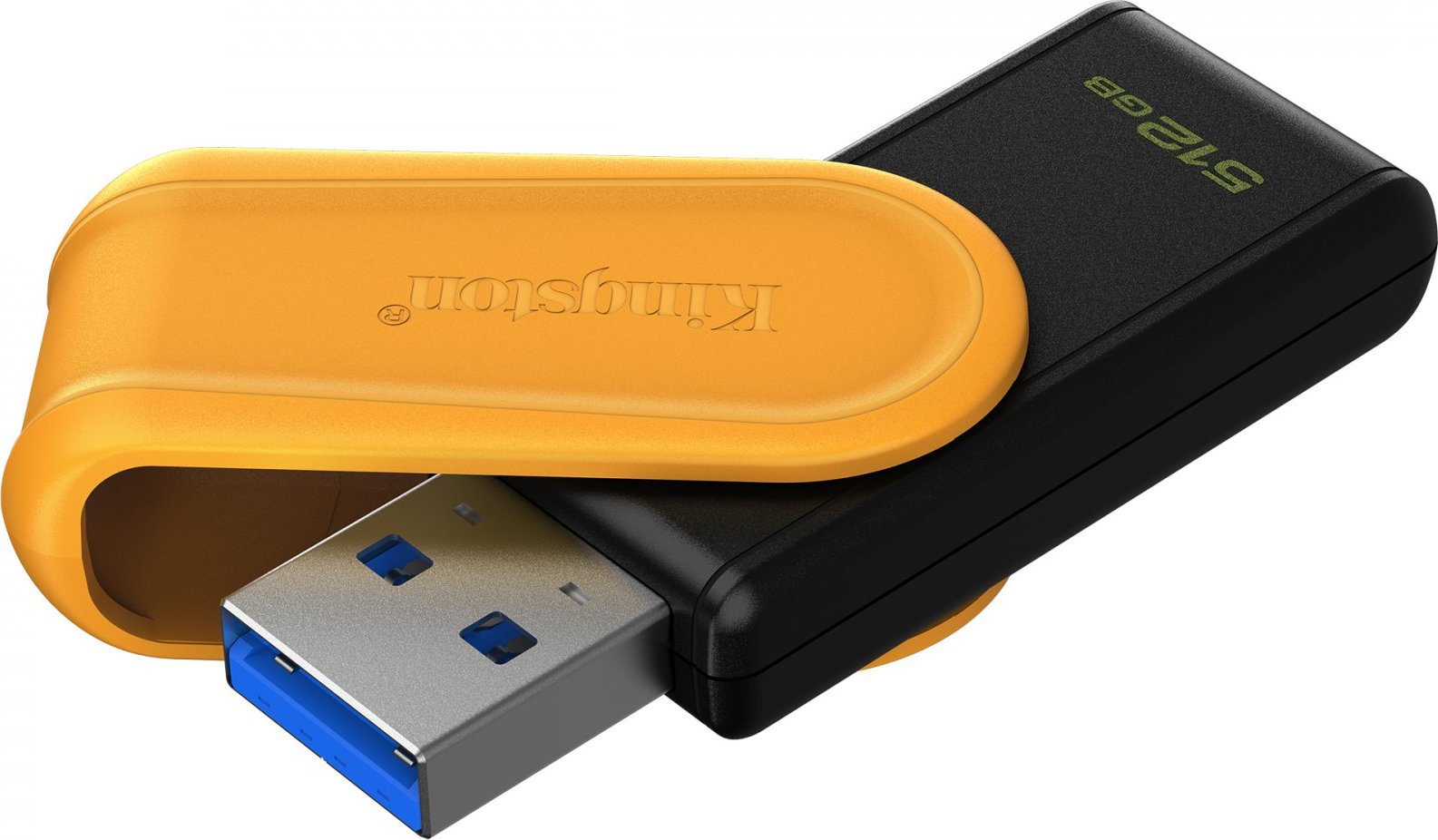 Kingston Flash Disk 512GB USB3.2 Gen 1 DataTraveler Exodia S (Black + Yellow)