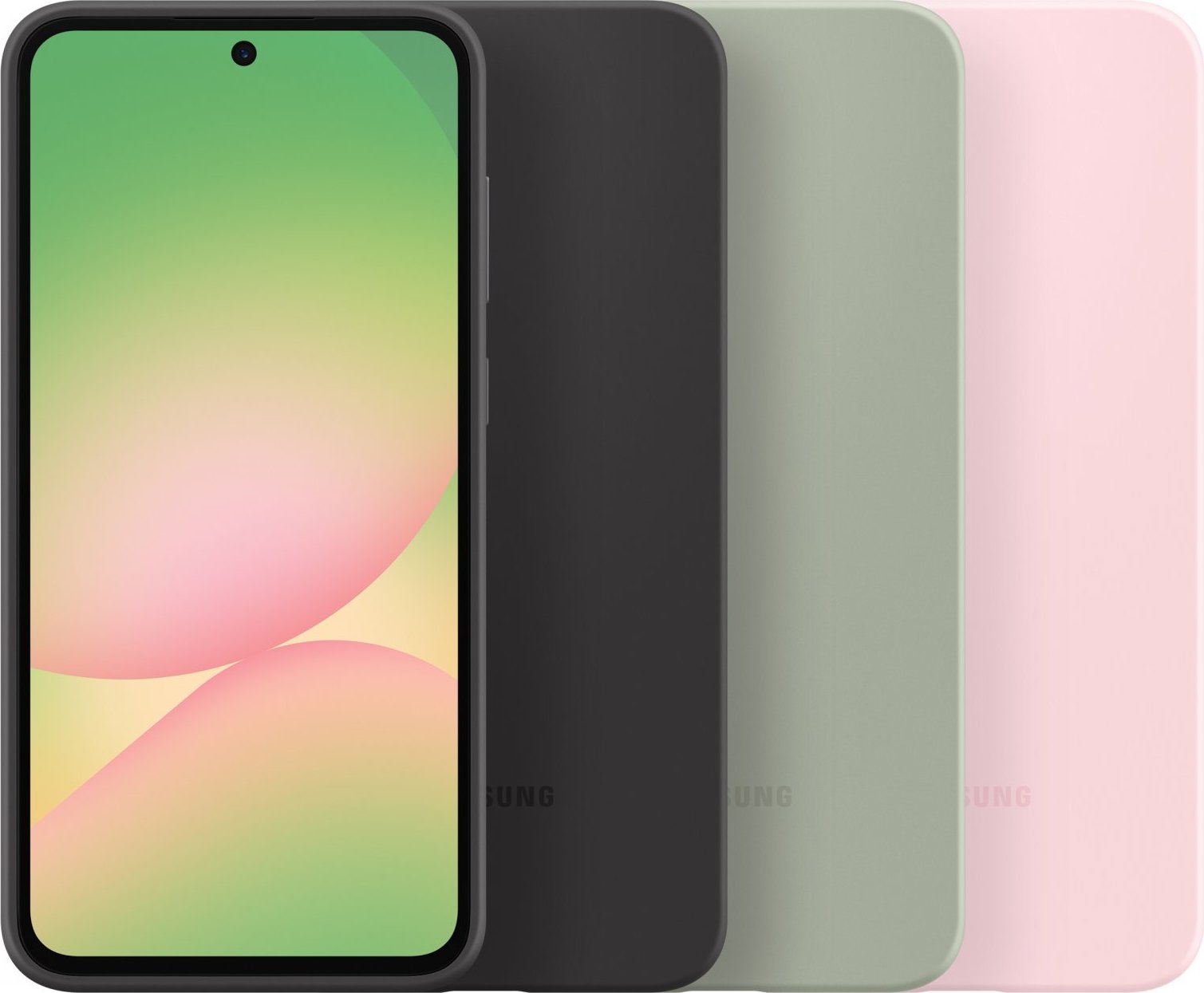 Samsung Silikonový zadní kryt pro Galaxy A56 Sage Green
