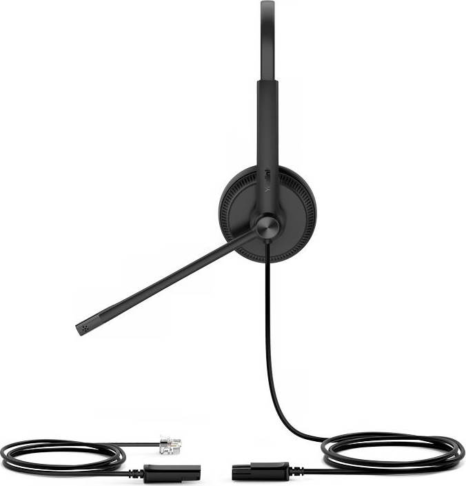 Yealink YHS34 Dual náhlavní souprava na obě uši s QD-RJ9 konektory