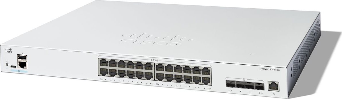 Cisco Catalyst switch C1300-24XT (20x10GbE+,4x10GbE/SFP+combo) - REFRESH