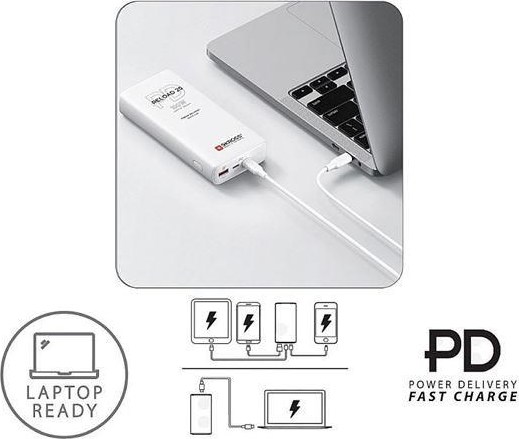 SKROSS powerbank Reload 20 100W PD, 20 000mAh, USB A+C