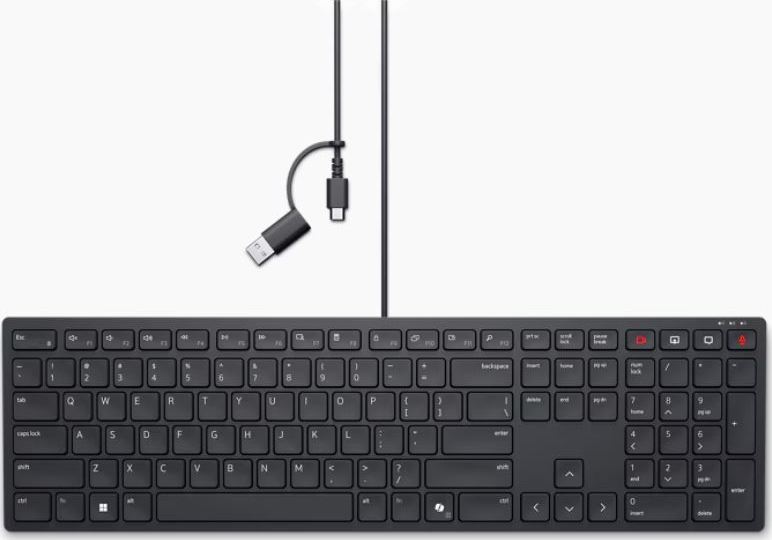 Dell drátová klávesnice KB525C US INT USB/USB-C