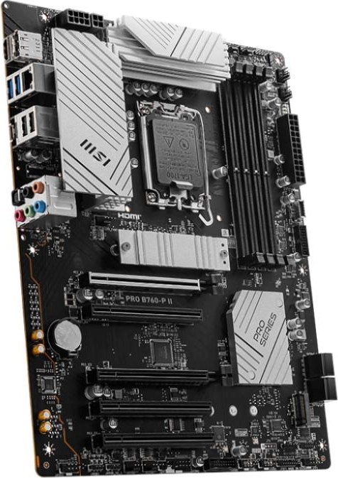 MSI MB Sc LGA1700 PRO B760-P II, Intel B760, 4xDDR5, 1xDP, 1xHDMI