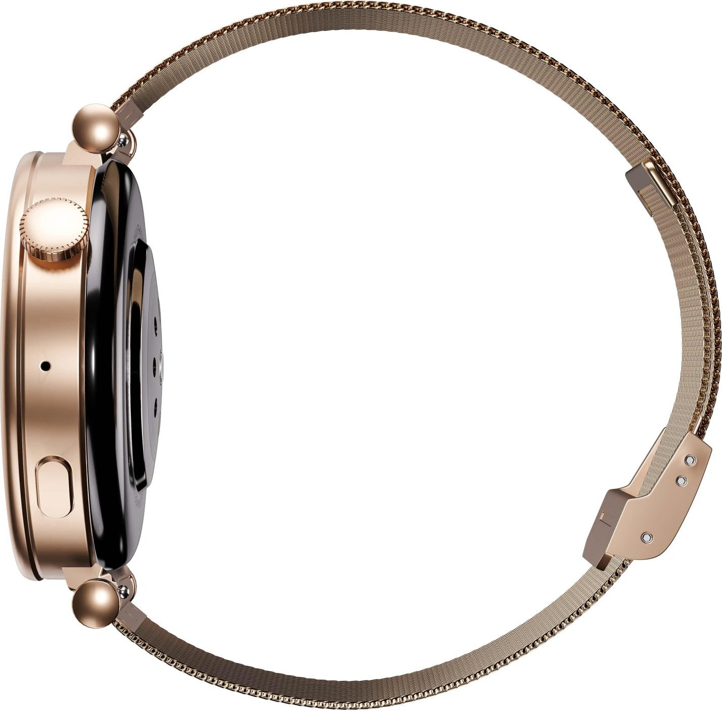 Garett Smartwatch ROSE zlatá, Mesh steel