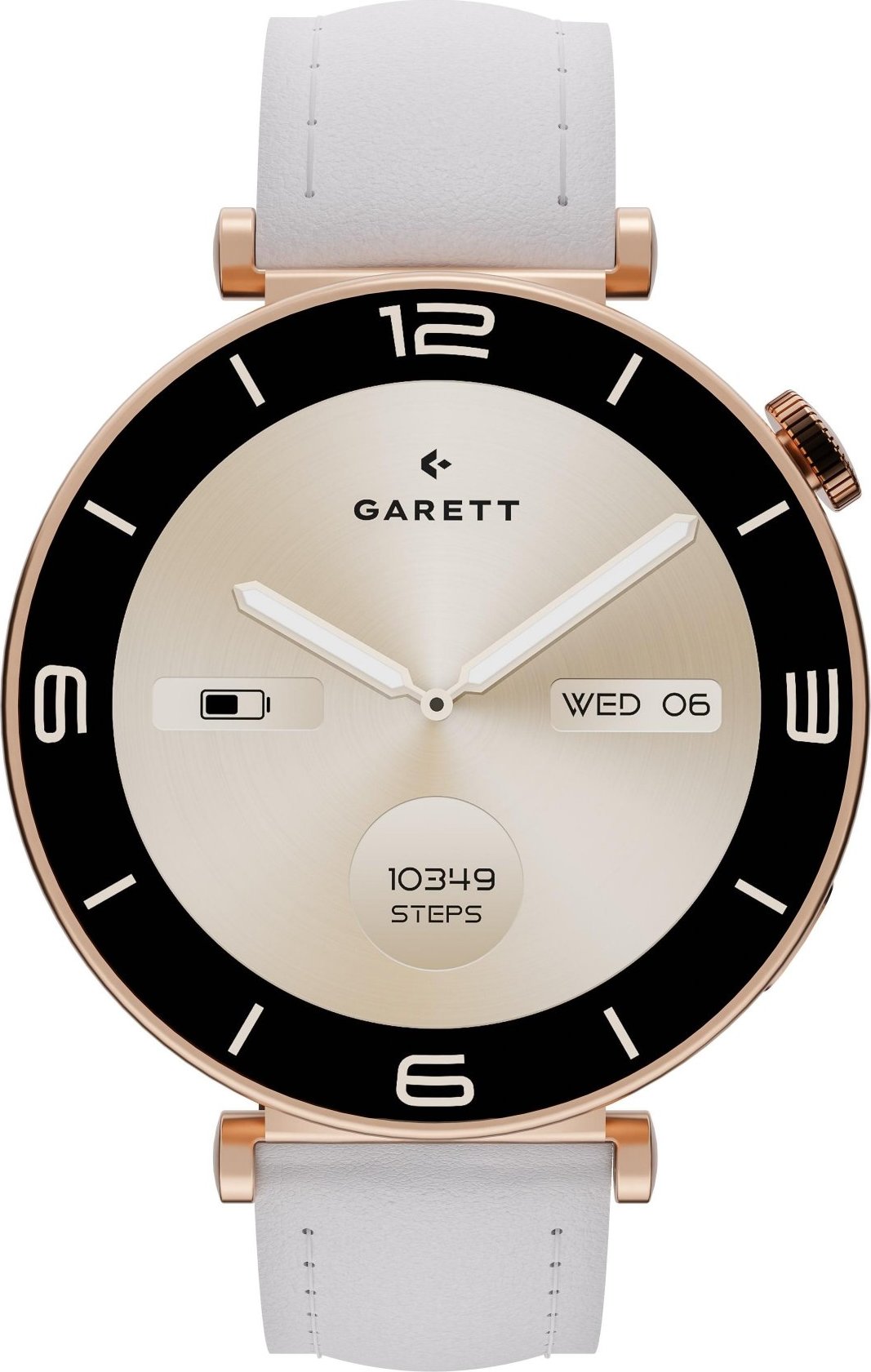 Garett Smartwatch ROSE zlatá, Mesh steel
