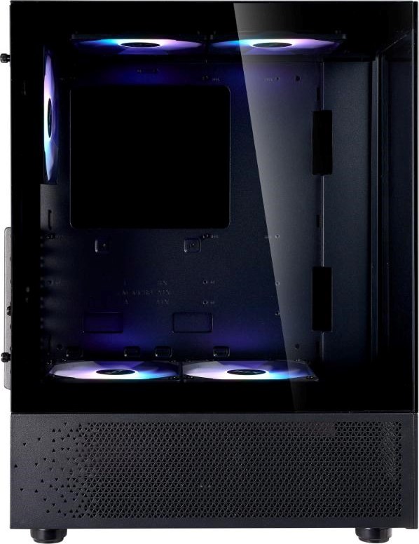 ADATA XPG case INVADER X MINI Mid-Tower, bez zdroje, 5x 120mm Fan, Černá
