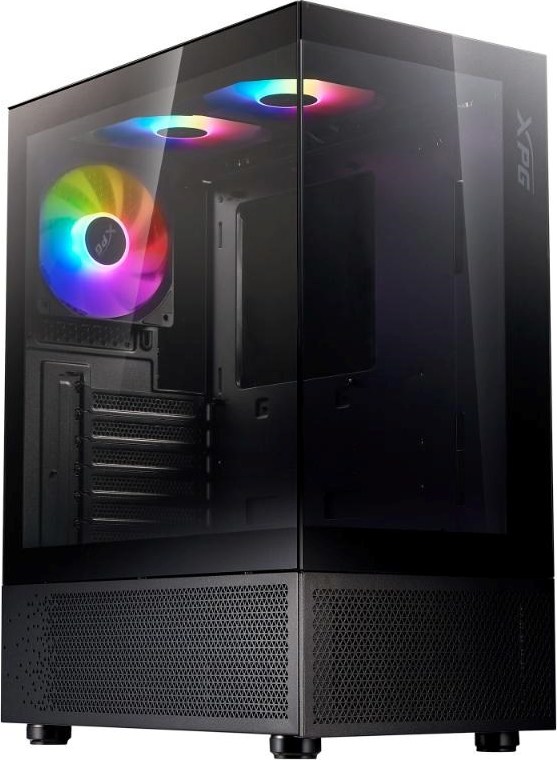 ADATA XPG case INVADER X MINI Mid-Tower, bez zdroje, 5x 120mm Fan, Černá