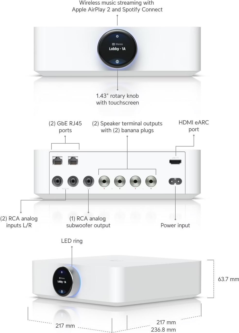 Ubiquiti UBNT PowerAmp white