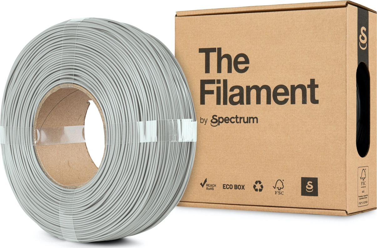 Spectrum The Filament ReFill PLA 1.75mm Silver Aluminium 1kg