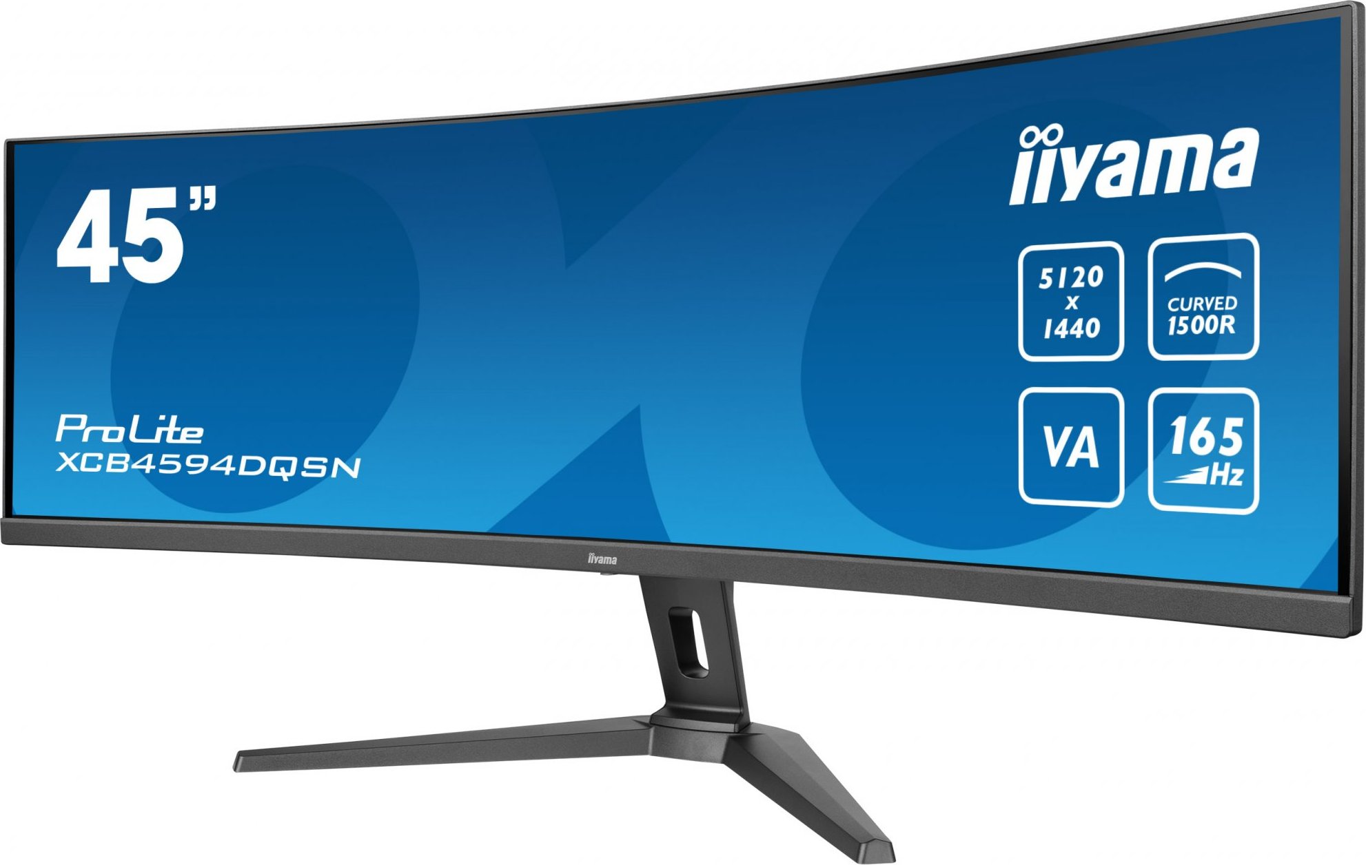 iiyama ProLite/XCB4594DQSN-B1/44,5"/VA/5120x1440/165Hz/0,8ms/Black/3R